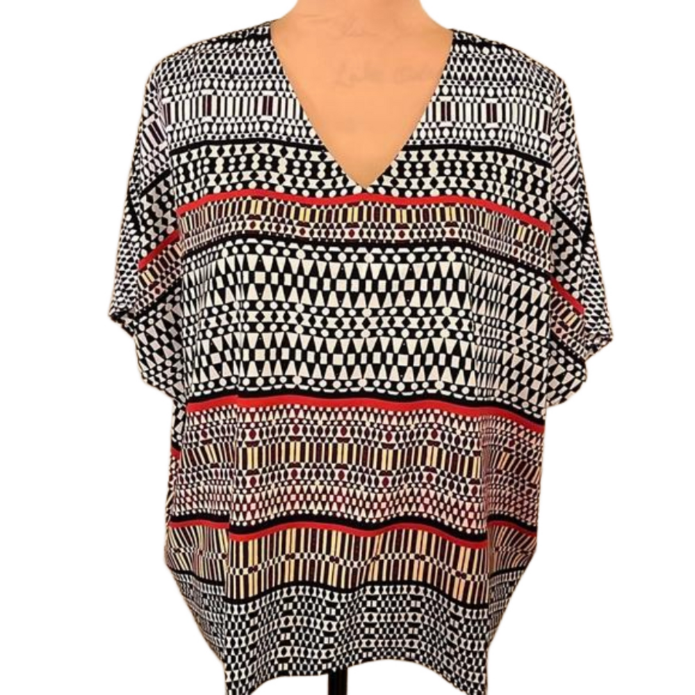 Liz Claiborne world traveler flowy blouse size small/medium